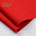 Red knitted plain soft garment spandex fabric